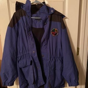 Vintage Yellowstone National Park Rain Jacket
